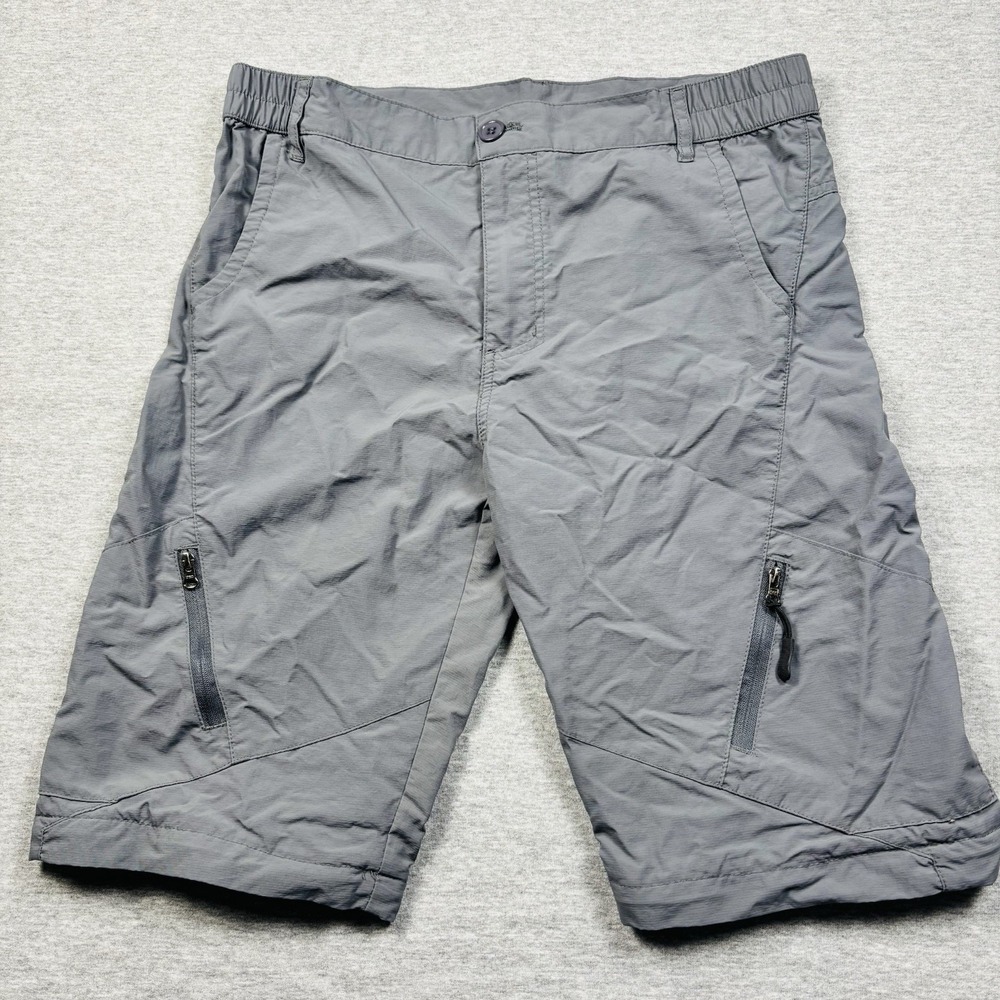 Boys Size XL Skater‎ Shorts 100% Nylon Light Weight With Zippers